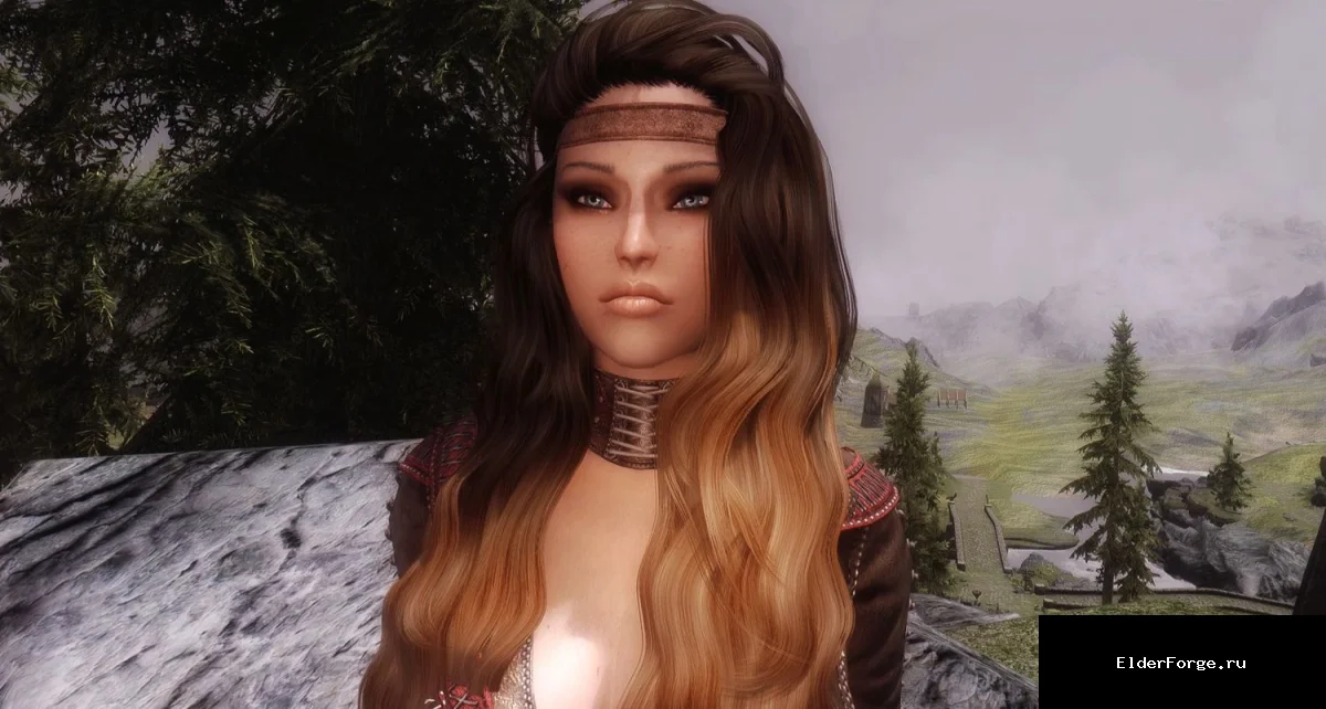 Обложка мода: Имоген — новая боевая магесса‑спутница для Skyrim Legendary Edition