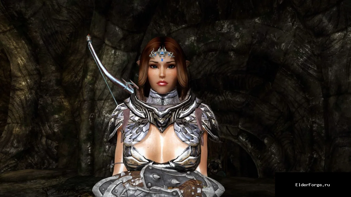 Обложка мода: Имоген – новая спутница с CBBE в Skyrim Legendary Edition