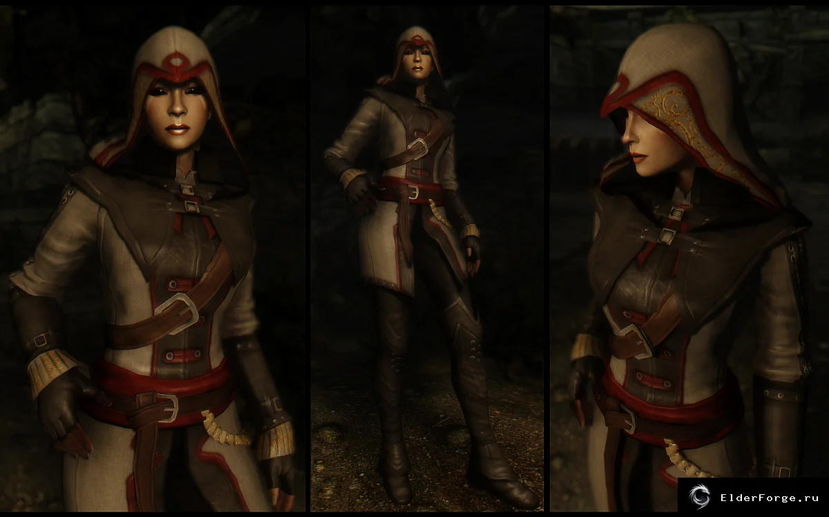 Обложка мода: Имперская броня ассасина для Skyrim LE – стиль и защита от Assassin's Creed