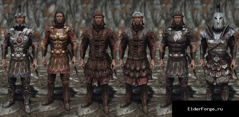 Обложка мода: Имперская броня и оружие в 4K для Skyrim SE/AE – полные HD‑текстуры