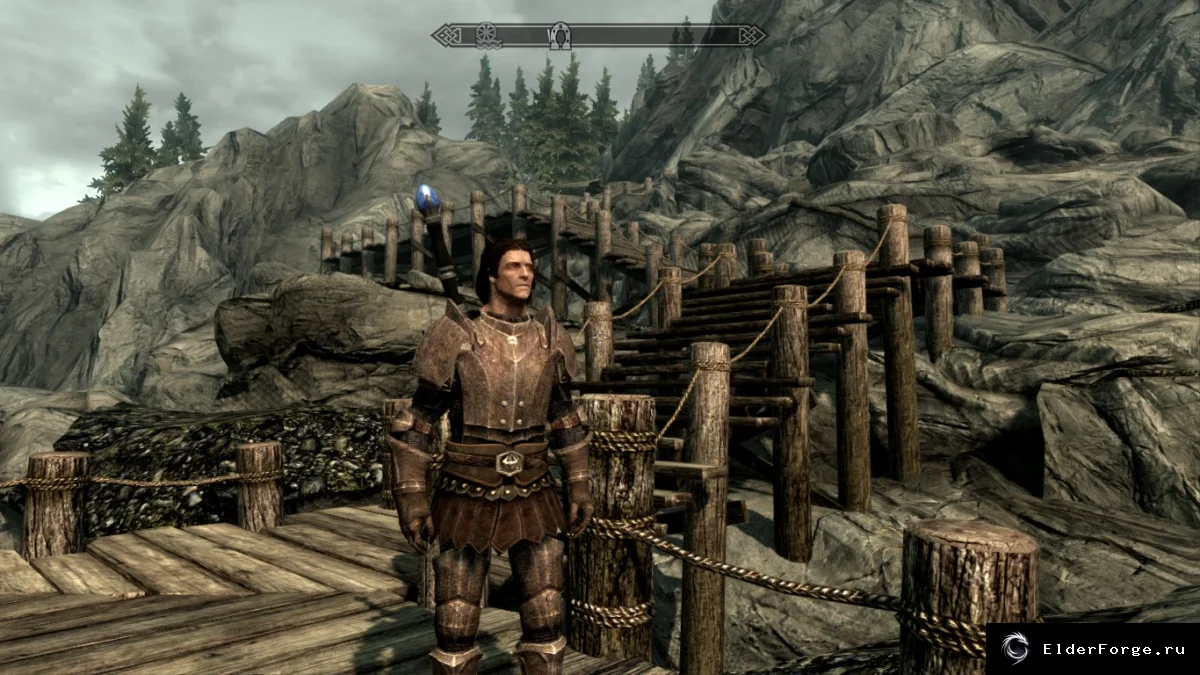 Обложка мода: Имперская броня Третьей Эры для Skyrim LE – полный набор в сундуке смотрителя