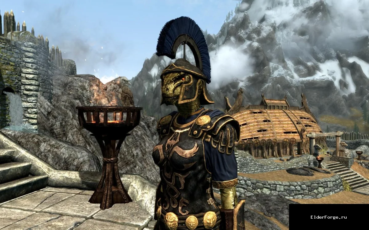 Обложка мода: Имперский Чемпион — полная броня имперского легиона для Skyrim Legendary Edition