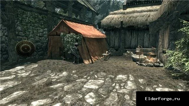Обложка мода: Имперский лагерь в Ривервуде — новый плагин для Skyrim LE