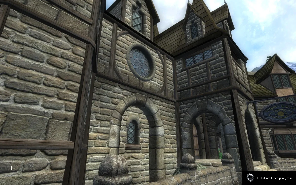 Обложка мода: Текстуры зданий Чоррола для Oblivion — Improved Chorrol, высокое качество