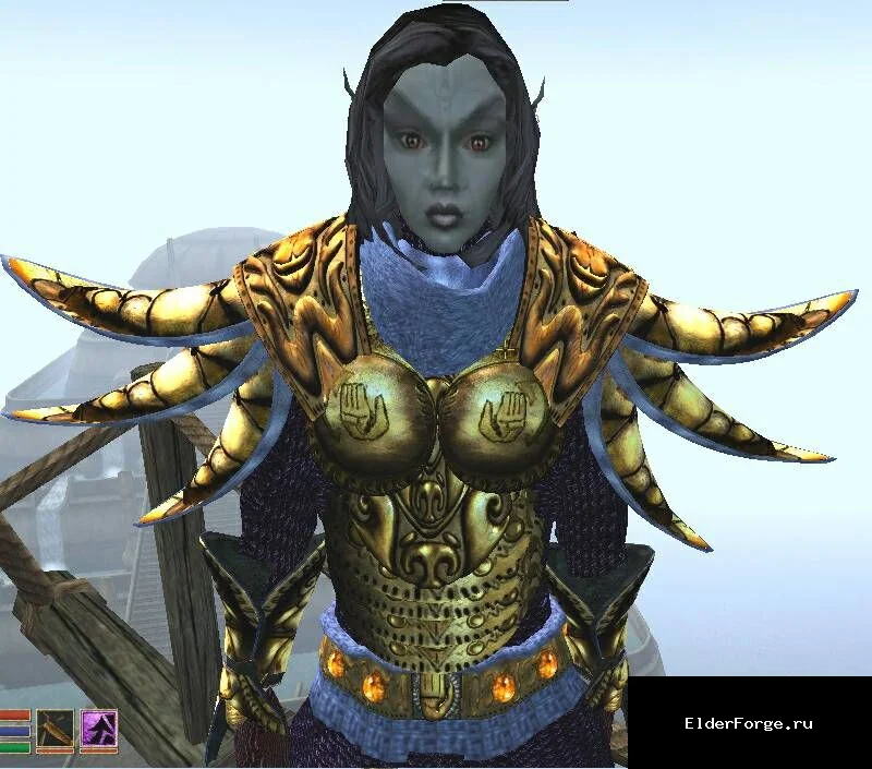 Обложка мода: Индорильская броня для Morrowind – улучшенные доспехи (ревизия 11)