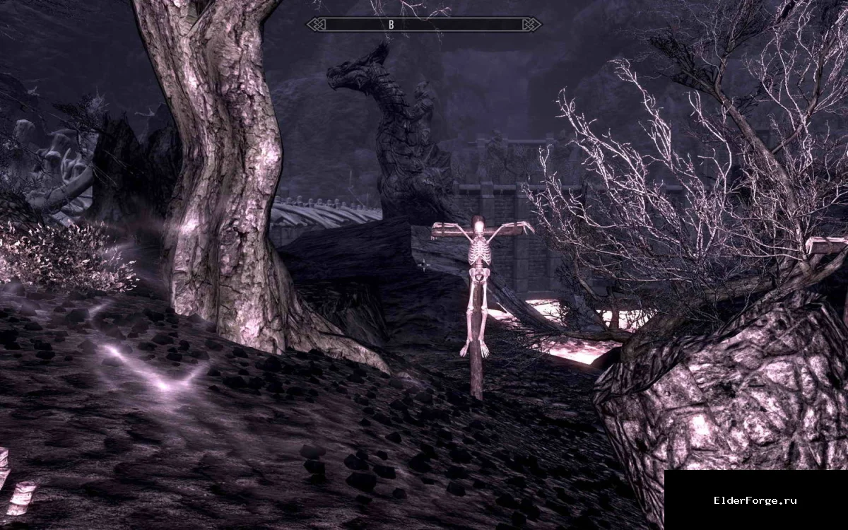 Обложка мода: Инферно — план Молаг Бала для Skyrim SE/AE: адская локация и новые квесты