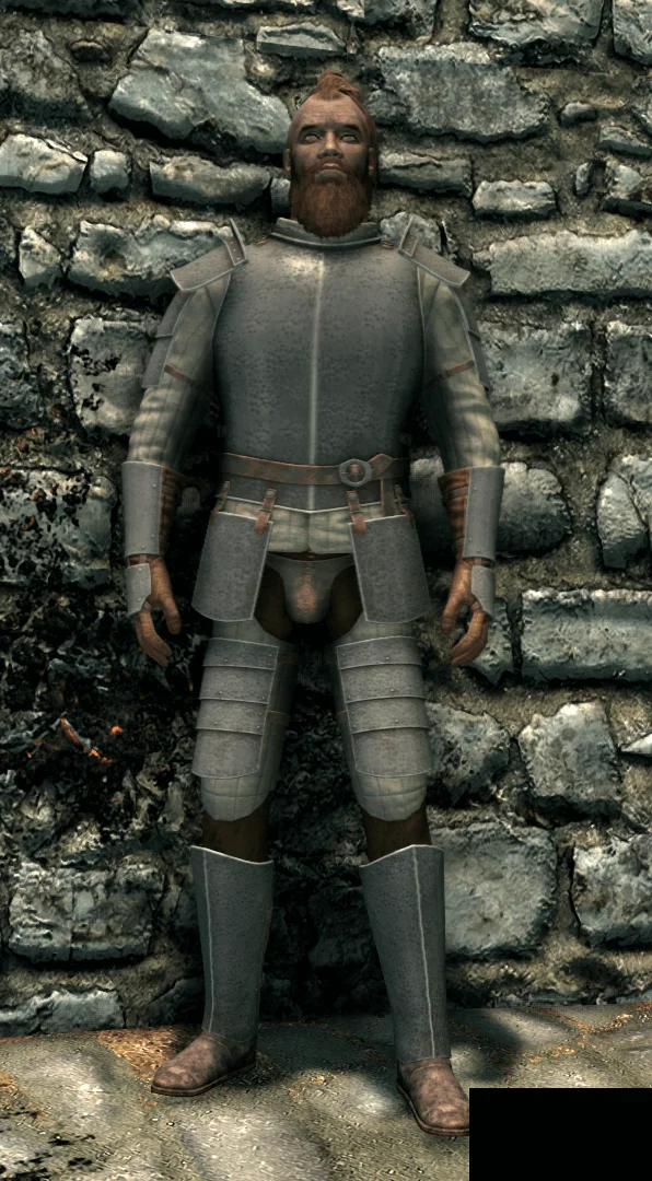 Обложка мода: Iron Armor – новый железный набор для Skyrim SE/AЕ в стиле Oblivion