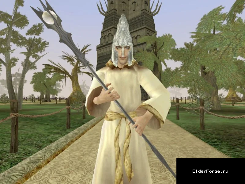 Обложка мода: Изенгард — перенос Средиземья в Morrowind с Саруманом и орочими ятаганами