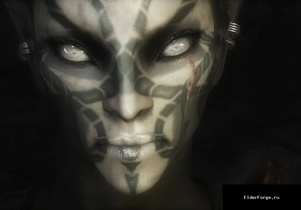 Обложка мода: Изменённый внешний вид Дженассы – новый образ спутницы в Skyrim LE