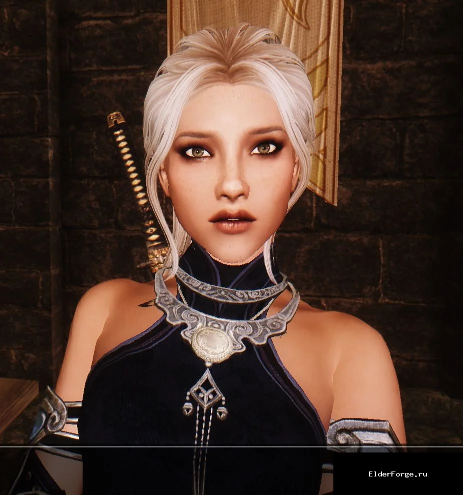 Обложка мода: Julia — красивый пресет нордки для Skyrim Legendary Edition