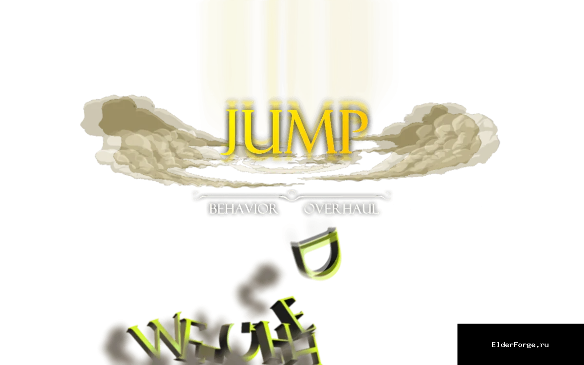 Обложка мода: Jump Behavior Overhaul LE — улучшенные прыжки в Skyrim