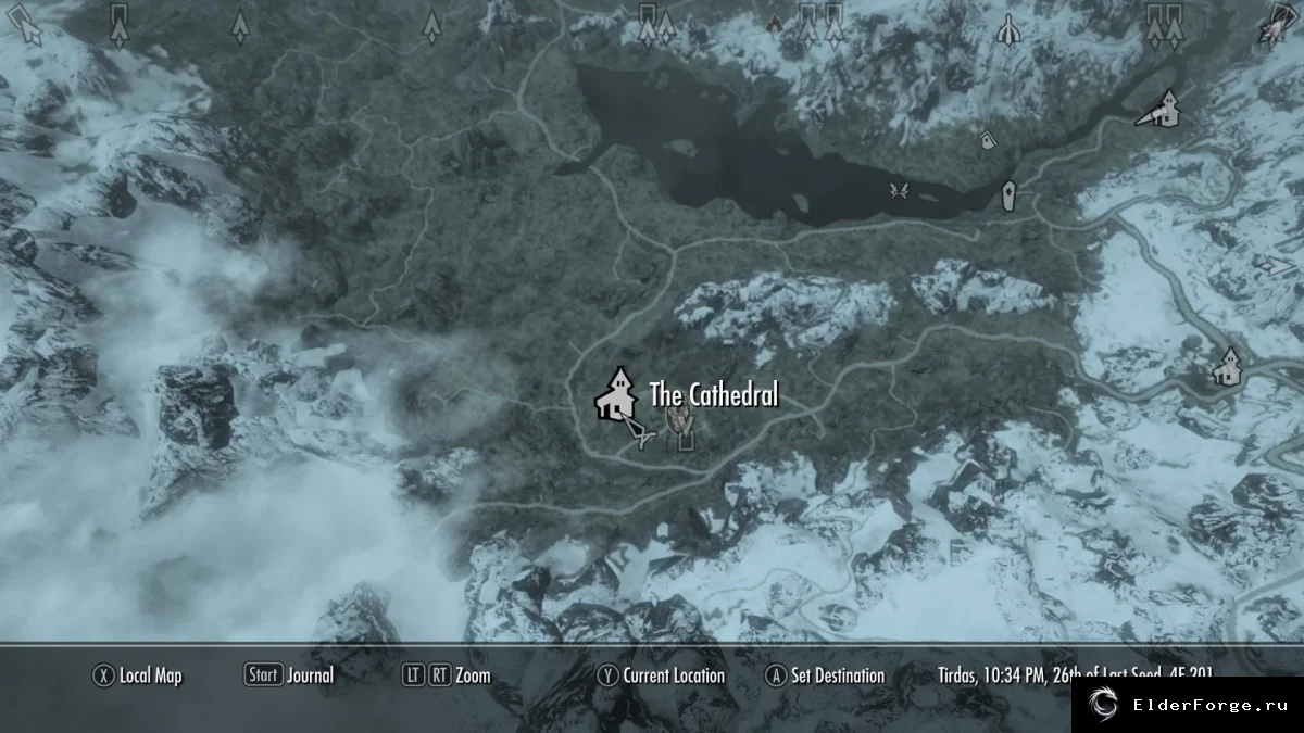 Обложка мода: Кафедральный собор — подземелье по мотивам Diablo для Skyrim LE