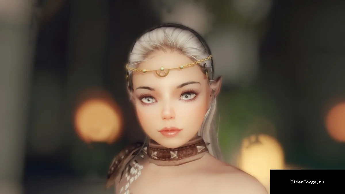 Обложка мода: Kalisha – новый спутник-эльф для Skyrim Legendary Edition