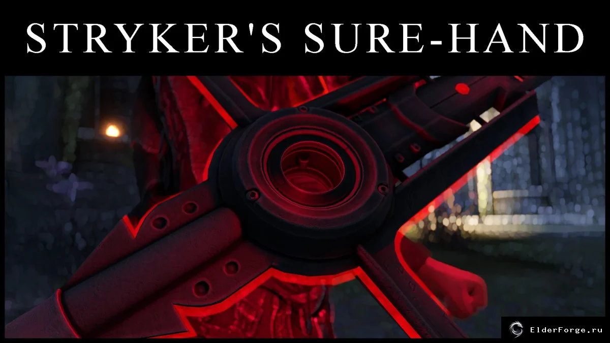 Обложка мода: Меч Stryker's Sure-Hand из Destiny 2 — Kanjs, Skyrim LE