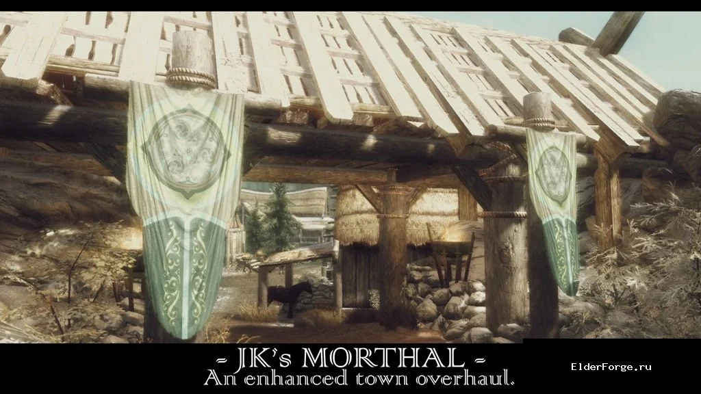 Обложка мода: Капитальный ремонт Морфала в Skyrim Legendary Edition – улучшения от JK