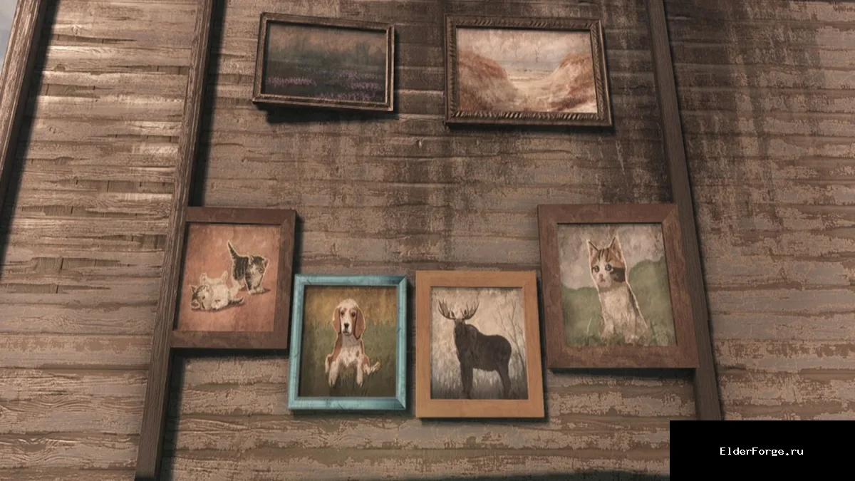 Обложка мода: Картинки дарят счастье — простой мод для Fallout 4, повышающий настроение жителей