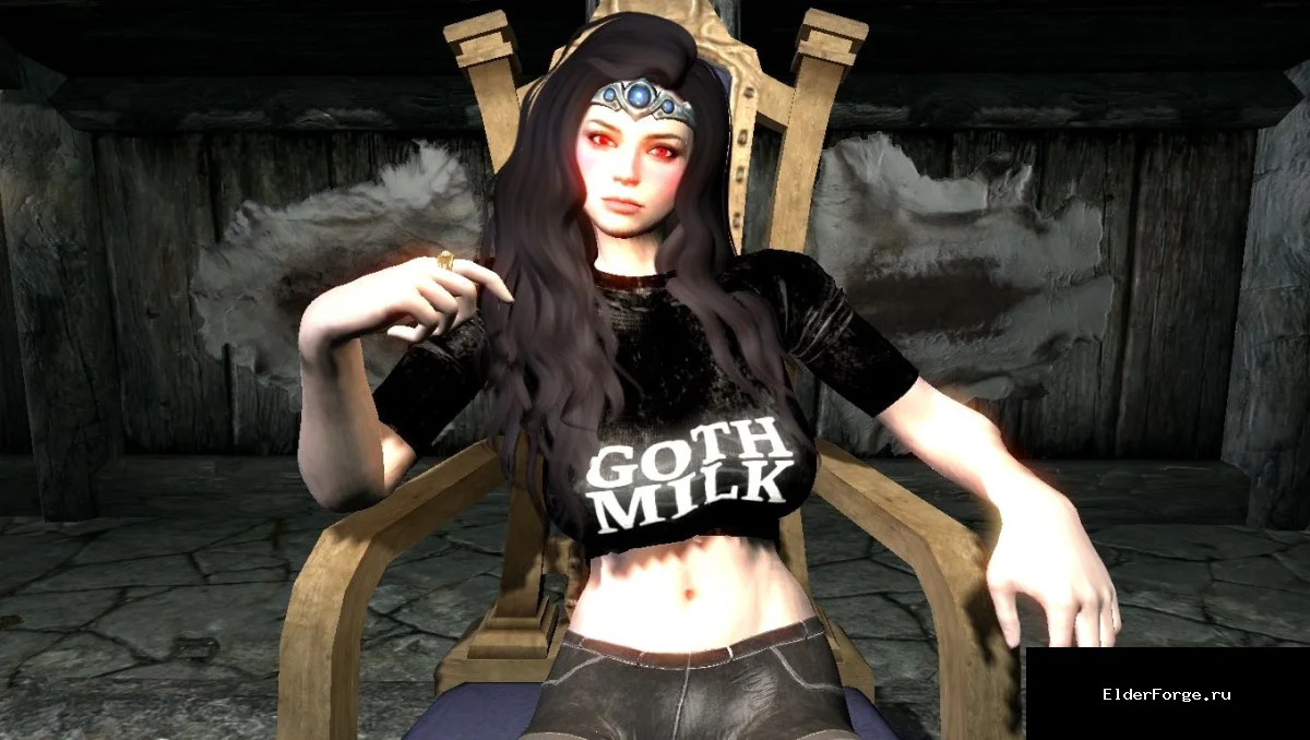 Обложка мода: Кассандра — новая спутница в Skyrim SE: магический кинжал и заклинания