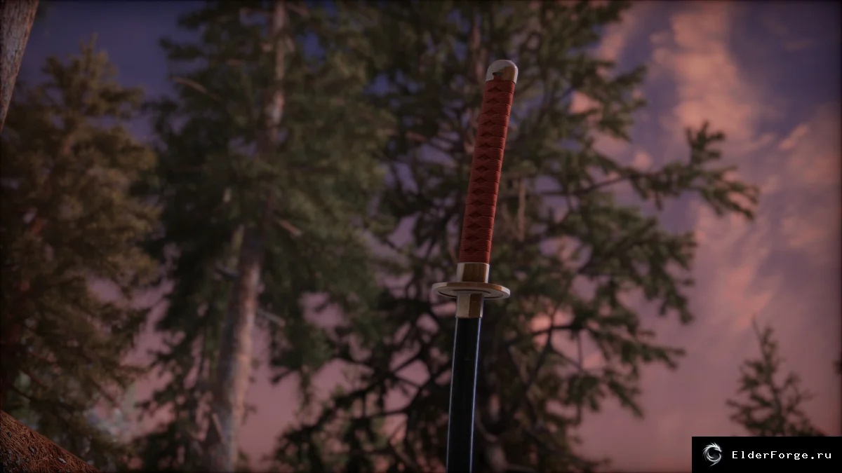 Обложка мода: Катана Сугаруя — три варианта клинка для Skyrim LE