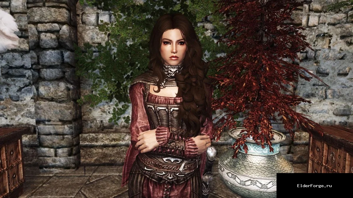 Обложка мода: Катерин – вампирская спутница для Skyrim SE/AE