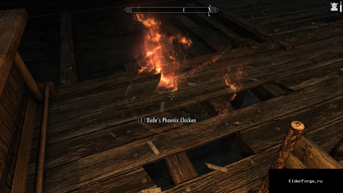 Обложка мода: Kiara Fried Phoenix – магазин и заклинание Феникс в Skyrim LE