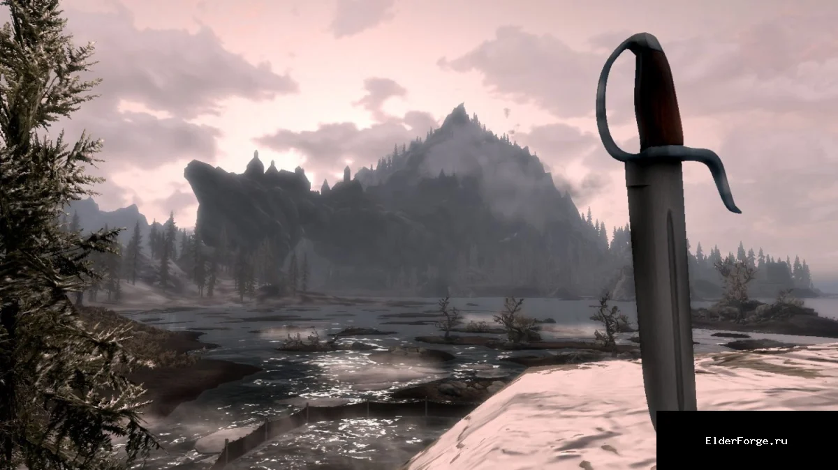 Обложка мода: Кинжал Бабочки – уникальное оружие для Skyrim Legendary Edition