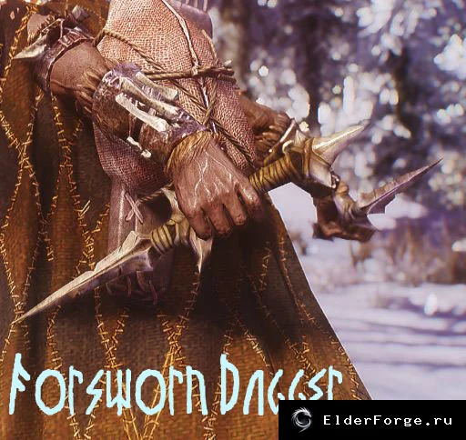 Обложка мода: Кинжал Изгоев — смертоносный клинок для Skyrim Legendary Edition