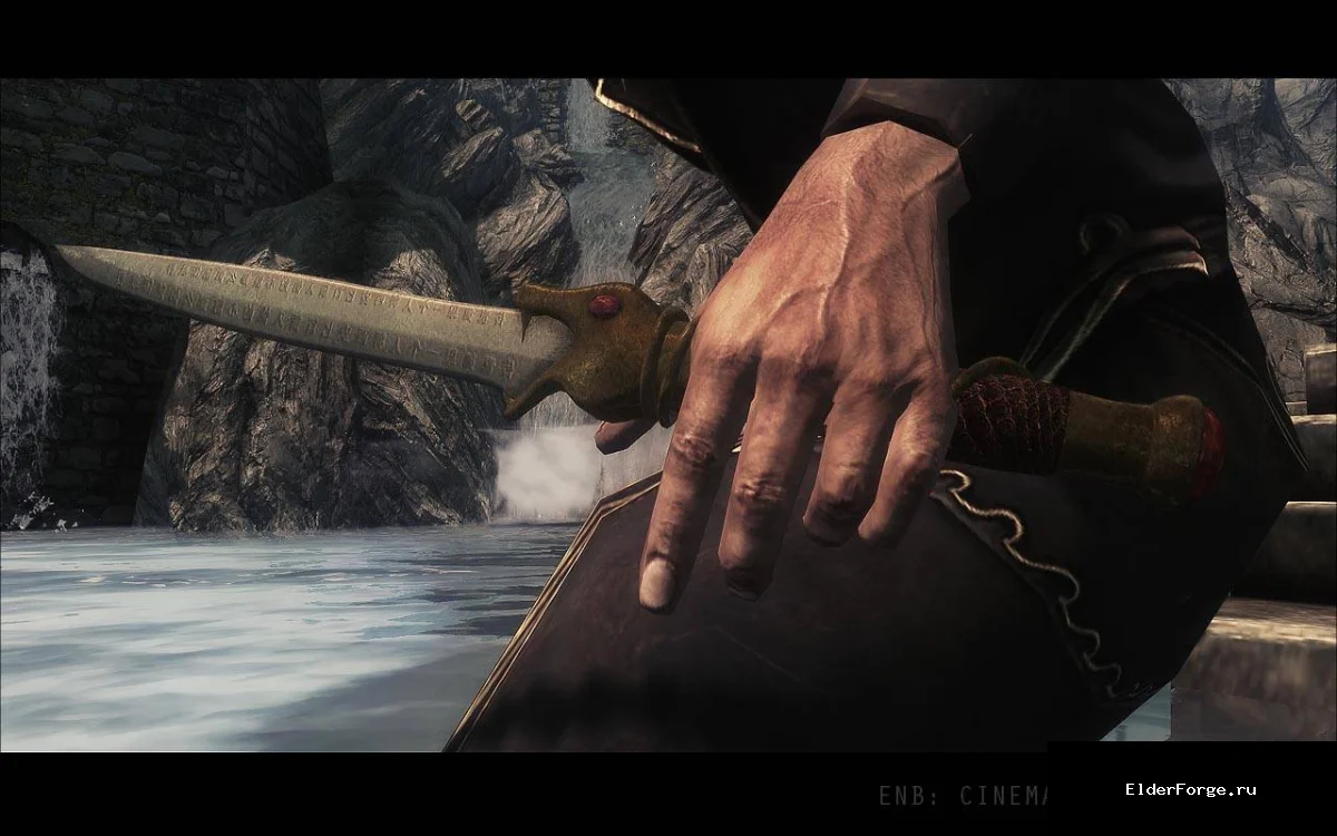 Обложка мода: Кинжал Ксиана – лорный клинок для Skyrim Legendary Edition