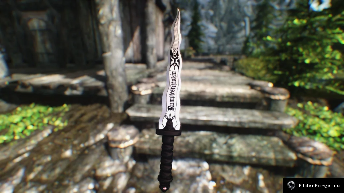 Обложка мода: Кинжал Румпельштильцхена — оружие из Once Upon a Time для Skyrim LE