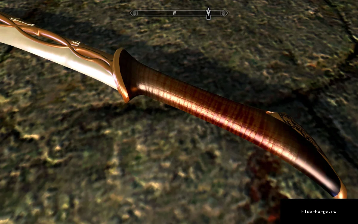 Обложка мода: Кинжал Тауриэль — новые кинжалы для Skyrim LE с улучшенными текстурами