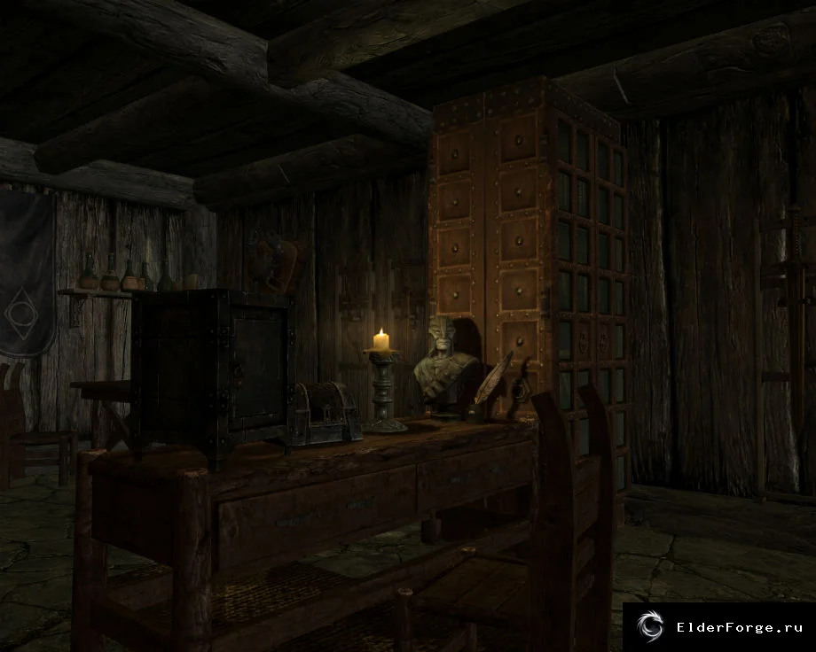 Обложка мода: Воровское жилище Клинок и Тень для Skyrim Legendary Edition