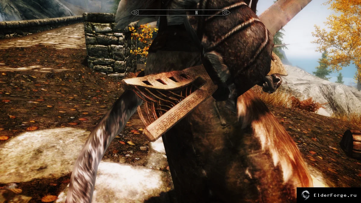 Обложка мода: Клинок Порхающий Дракон — редкое оружие Skyrim LE