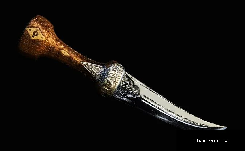 Обложка мода: Клинок Султана – уникальный меч из Эльсвейра для Skyrim LE