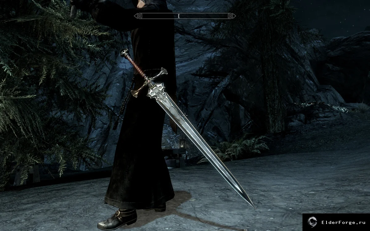 Обложка мода: Клинок Тёмного Легиона — меч из Lineage II для Skyrim LE