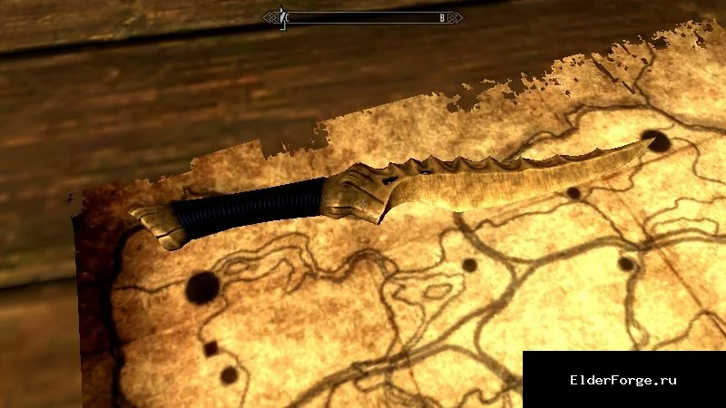 Обложка мода: Клык Алдуина — уникальный кинжал для Skyrim Legendary Edition