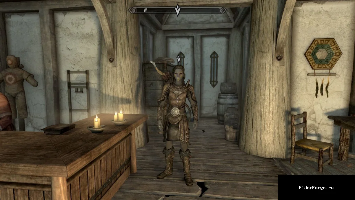 Обложка мода: Кольцо слежки – отслеживание NPC в Skyrim SE/AE