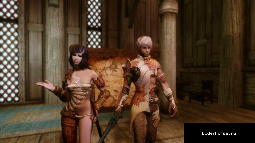 Обложка мода: Коллекция брони из TERA для Skyrim LE – 64 комплекта UNP