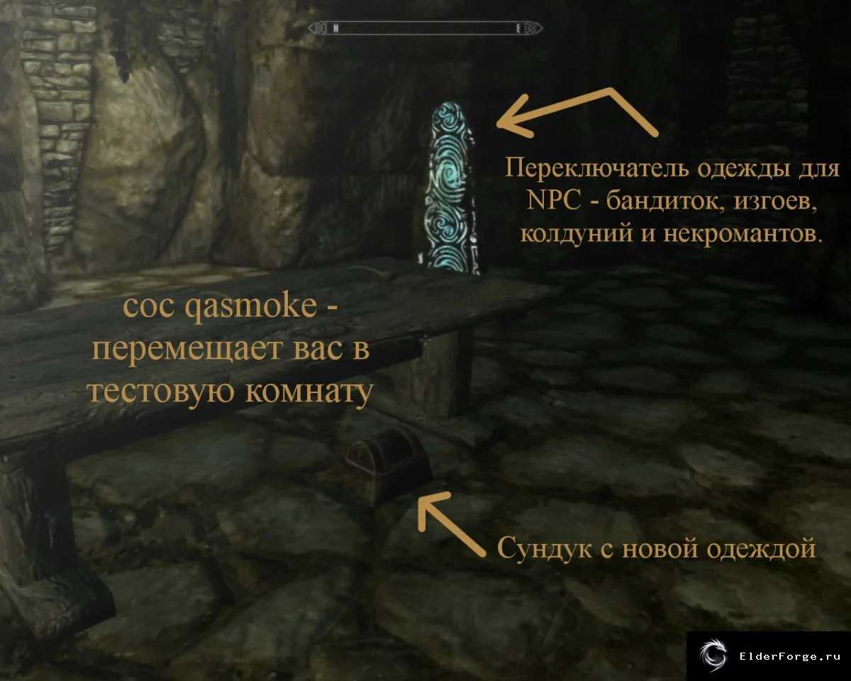 Обложка мода: Комбинированная броня UNP для Skyrim Legendary Edition