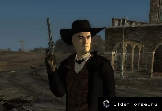 Обложка мода: Компаньон Калеб для Fallout: New Vegas