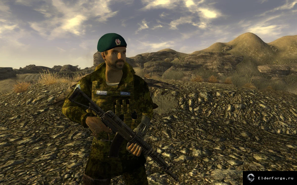 Обложка мода: Комплект парашютиста РФ для Fallout: New Vegas
