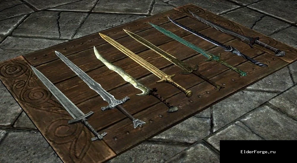 Обложка мода: Корректировка скорости оружия в Skyrim SE — Modif Speed Swing