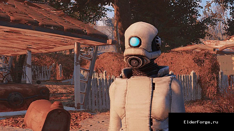 Обложка мода: Костюм «Assassin» из серии Combine для Fallout 4 – вдохновение Half‑Life 2