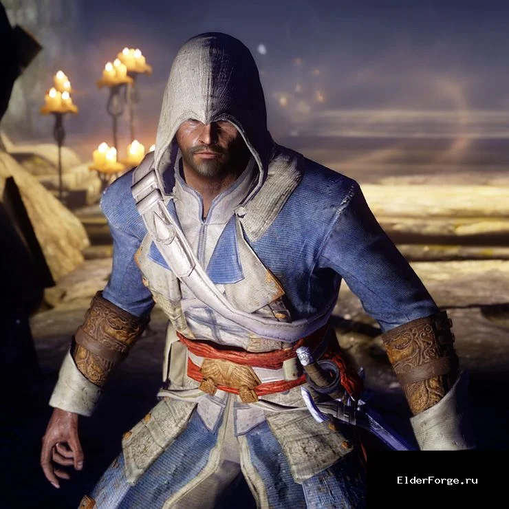 Обложка мода: Костюм Дункана Уолпола – уникальная броня из Assassin's Creed для Skyrim LE