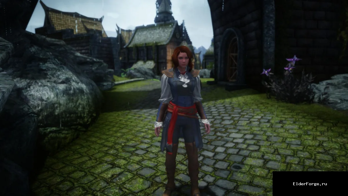 Обложка мода: Костюм Элизы де Ла Серр из Assassin's Creed: Unity для Skyrim LE