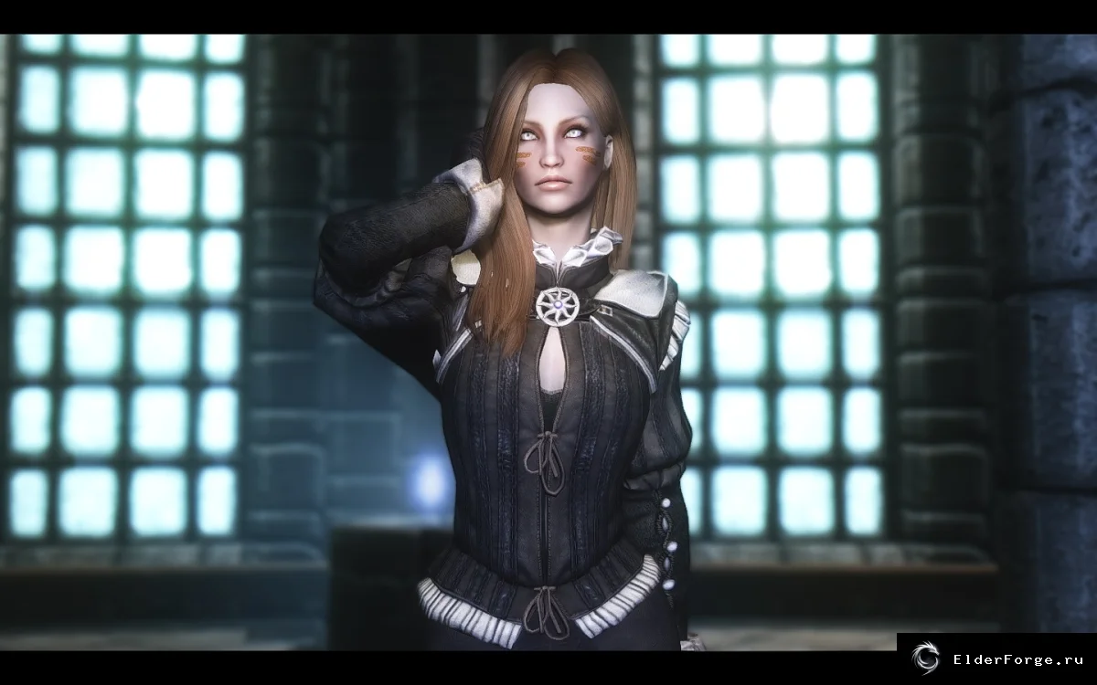 Обложка мода: Костюм Йеннифэр для Skyrim LE – женский наряд из кузницы