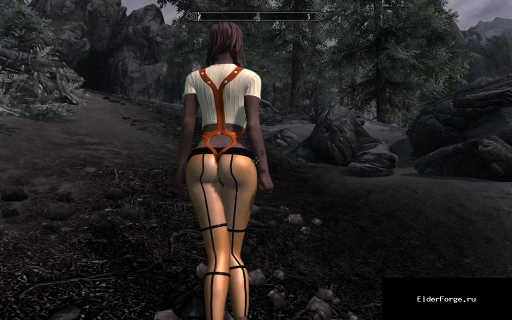 Обложка мода: Костюм Лилу из «Пятого элемента» для Skyrim LE – уникальный наряд