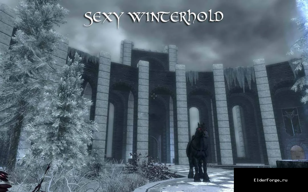 Обложка мода: Красивый ретекстур Коллегии Винтерхолда для Skyrim Legendary Edition
