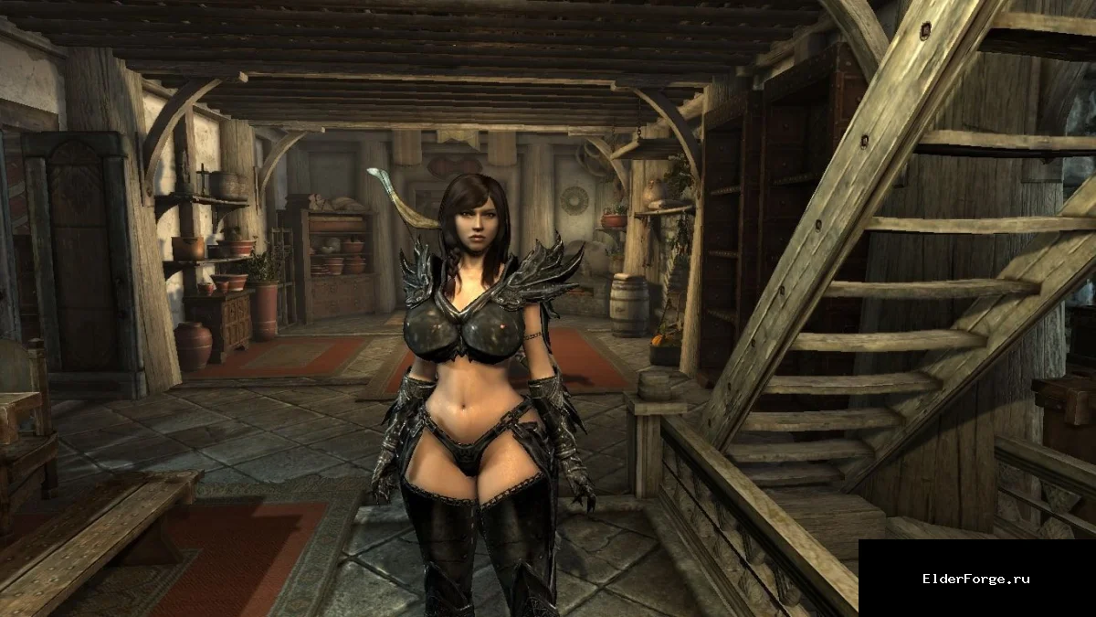 Обложка мода: Красивый внешний вид для Лидии в Skyrim LE – косметический мод