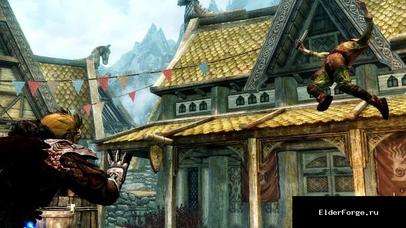 Обложка мода: Крик «Безжалостная сила» как новое заклинание в Skyrim Legendary Edition