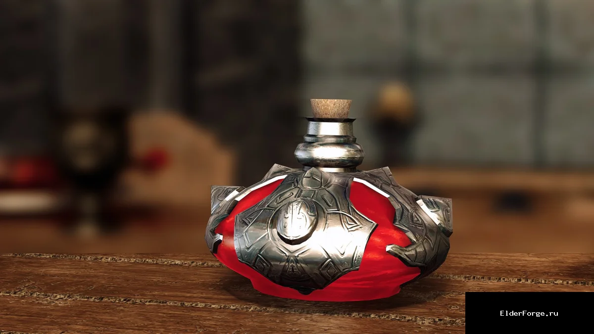 Обложка мода: Кровяные зелья повышенного качества для Skyrim SE и AE – подарок вампирам