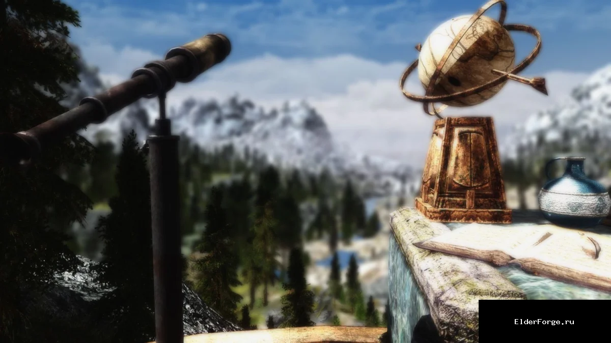 Обложка мода: Ктардамзел – уютный двемерский дом с авто‑сортировкой в Skyrim LE